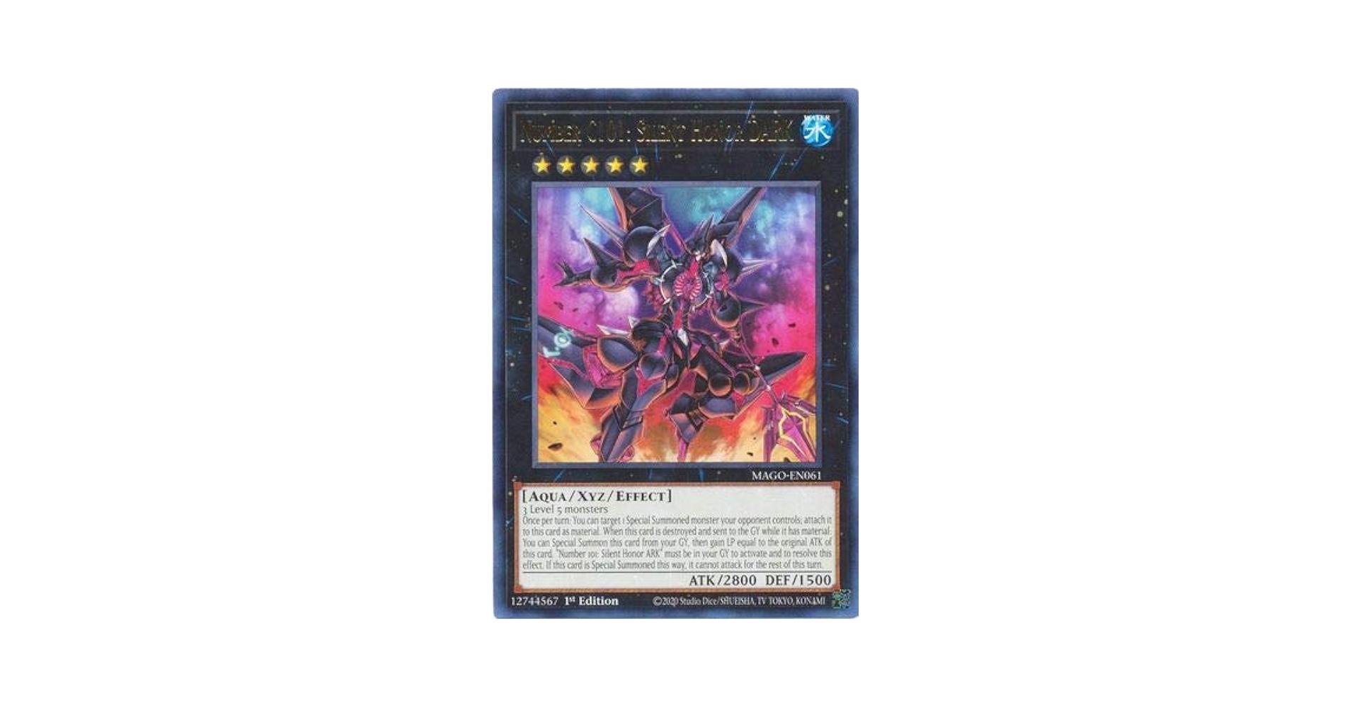 Amazon.com: Number C101: Silent Honor Dark - MAGO-EN061